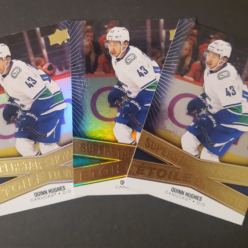 2023-24 Tim Hortons UD Quinn Hughes Superstar Showcase SS-13