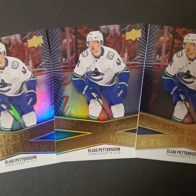 2023-24 Tim Hortons UD Elias Pettersson Superstar Showcase SS-10