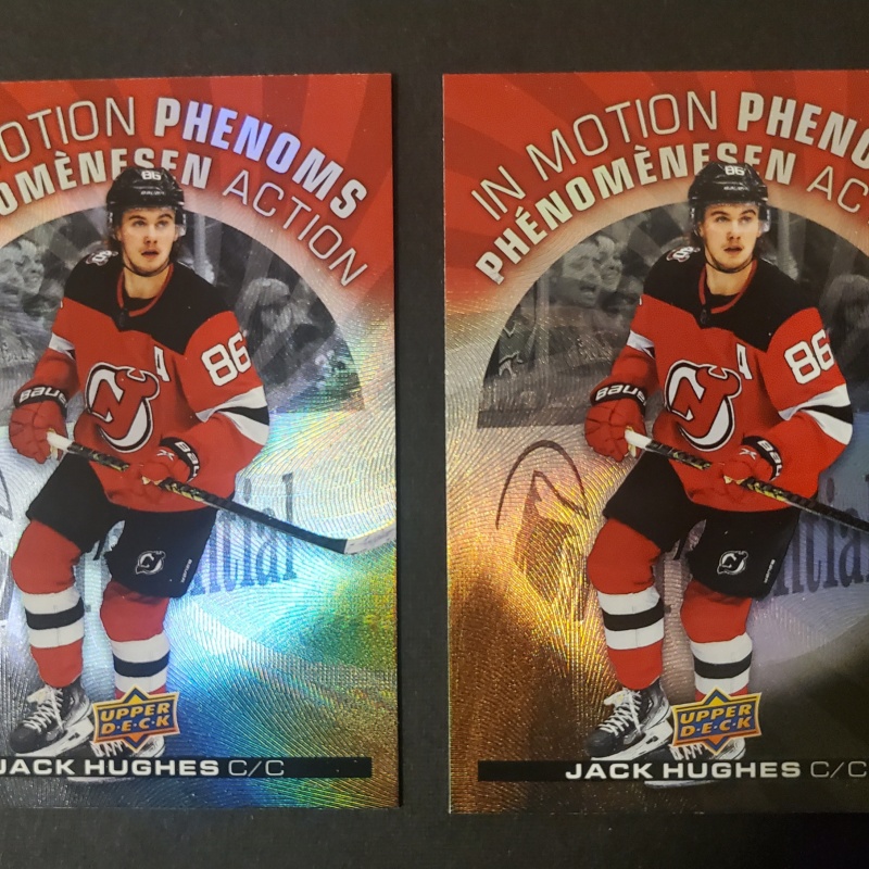 2023-24 Tim Hortons UD Jack Hughes MP-9
