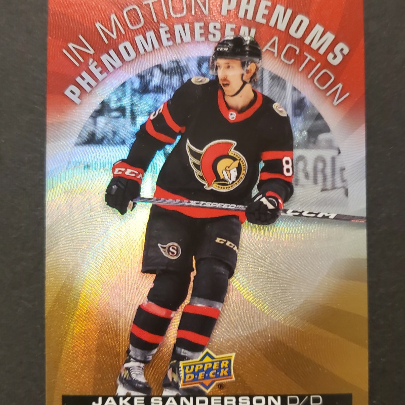 2023-24 Tim Hortons UD Jake Sanderson MP-15