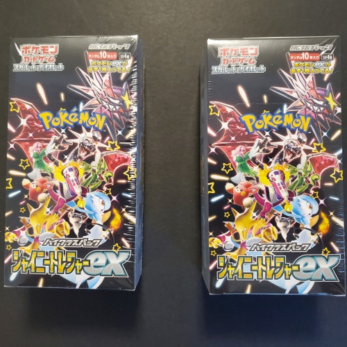 Pokemon Card Shiny Treasure ex Sealed Booster Box sv4a