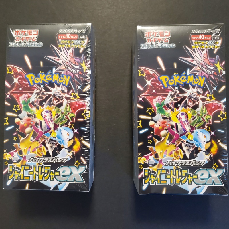 Pokemon Card Shiny Treasure ex Sealed Booster Box sv4a