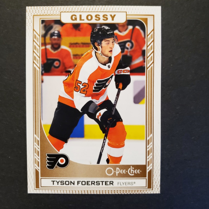2023-24 UD Upper Deck Series One - Tyson Foerster (R-25) OPC Glossy