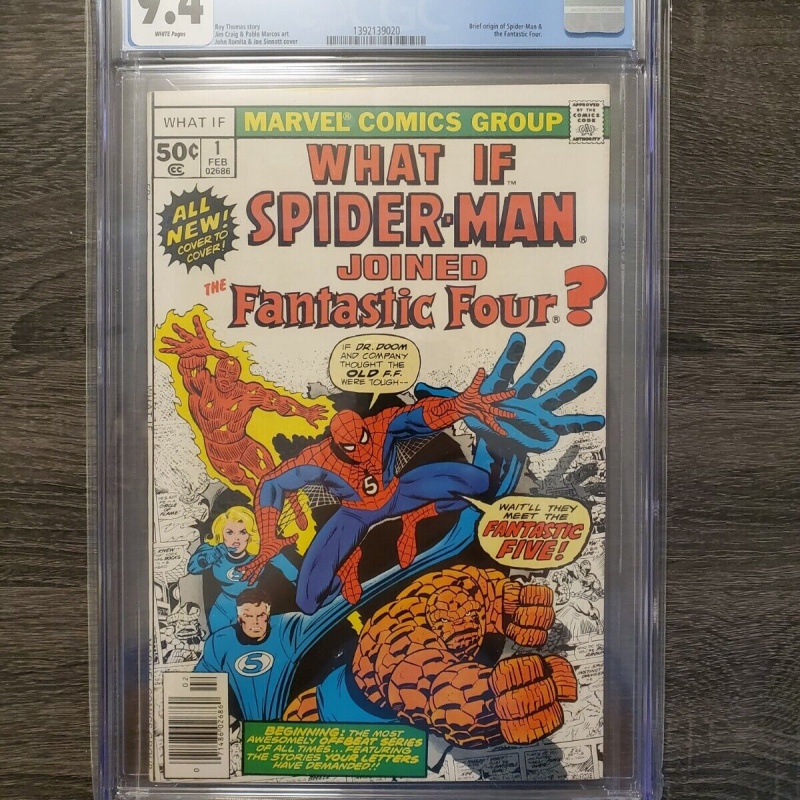 What If # 1 (1977) - CGC 9.4 White Pages - High Grade!